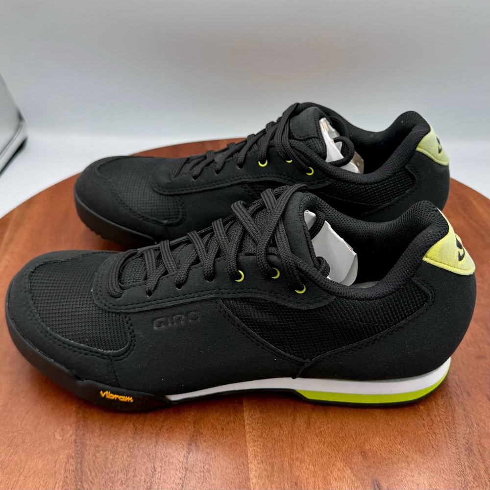 Giro Petra VR Womens Cycling Shoes Black Wild Lime Vibram SPD EU 41 / US 9 - Picture 5 of 13